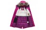3 - Valianly tamsiai rožinė žieminė striukė/paltas mergaitei 9340_128-158