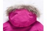 5 - Valianly tamsiai rožinė žieminė striukė/paltas mergaitei 9340_128-158