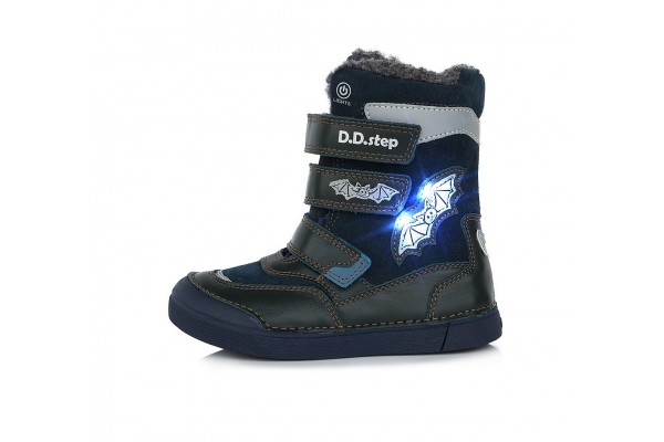DD-Step LED apavi ar mākslīgās kažokādas oderi 25-30 d. W068-346AM