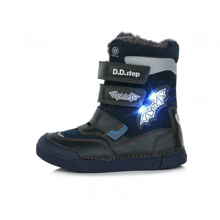 DD-Step LED apavi ar mākslīgās kažokādas oderi 25-30 d. W068-346AM