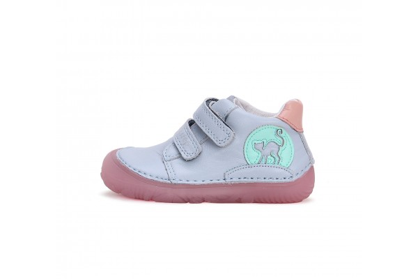 D.D-Step Barefoot gaiši zilas kurpes meitenēm 20-25 i. S073-42803