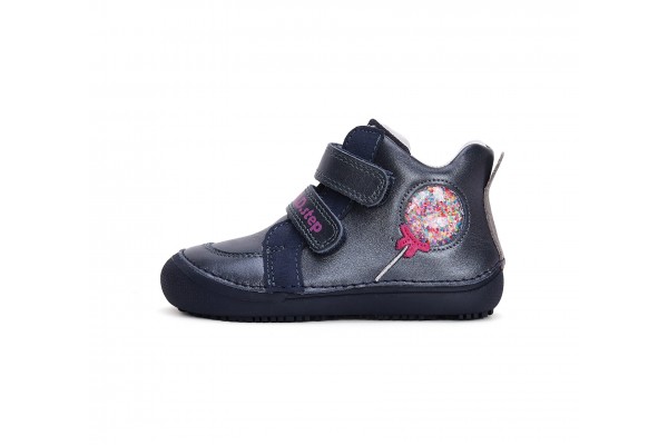D.D-Step Barefoot tumši zilas kurpes meitenēm 31-36 i. A063-42804L D.D-Step Barefoot tumši zilas kurpes meitenēm 31-36 i. A063-42804L