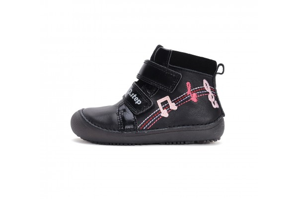 D.D.Step Barefoot melnas kurpes meitenēm 25-30 i. A063-42517AM D.D.Step Barefoot melnas kurpes meitenēm 25-30 i. A063-42517AM