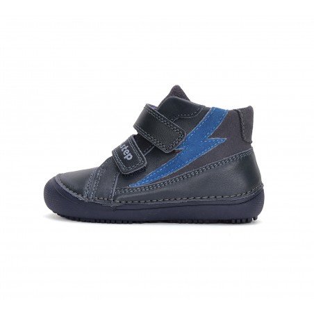 D.D.Step Barefoot tumši zilas kurpes zēniem 31-36 i. A063-42696L