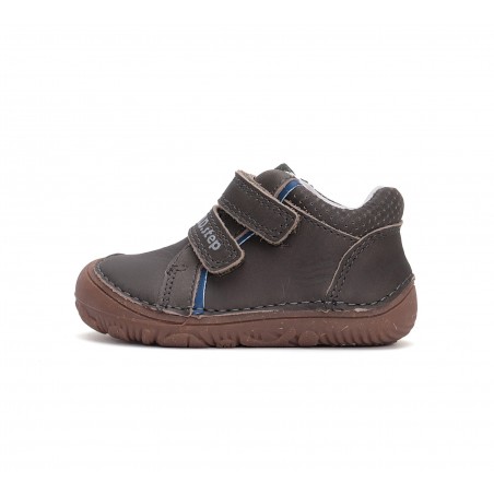D.D.Step Barefoot pelēkas kurpes zēniem 26-31 i. S073-42466AM