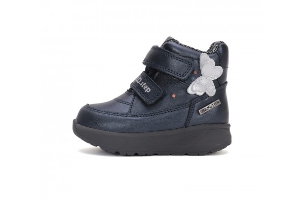 Ūdensizturīgi D.D.Step LED apavi tumši zilā krāsā meitenēm 28-33 i. P083-42591L