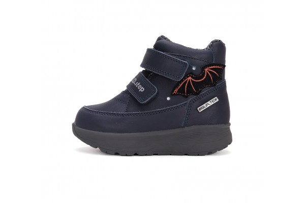 Ūdensizturīgi D.D.Step LED tumši zili apavi zēniem 28-33 i. P083-42246L