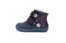 1 - D.D.Step Barefoot apavi meitenēm ar mākslīgās kažokādas oderi 20-25 i. W073-42766