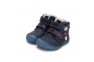7 - D.D.Step Barefoot apavi meitenēm ar mākslīgās kažokādas oderi 20-25 i. W073-42766