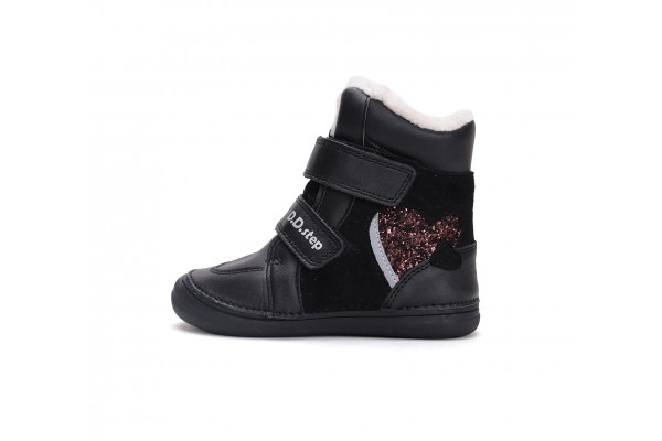 D.D.Step ziemas zābaki meitenēm ar mākslīgās kažokādas oderi 32-37i. W078-42862BL D.D.Step ziemas zābaki meitenēm ar mākslīgās kažokādas oderi 32-37i. W078-42862BL