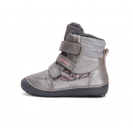 D.D.Step barefoot kurpes ar vilnu meitenēm 31-36 i. W063-42754CLW