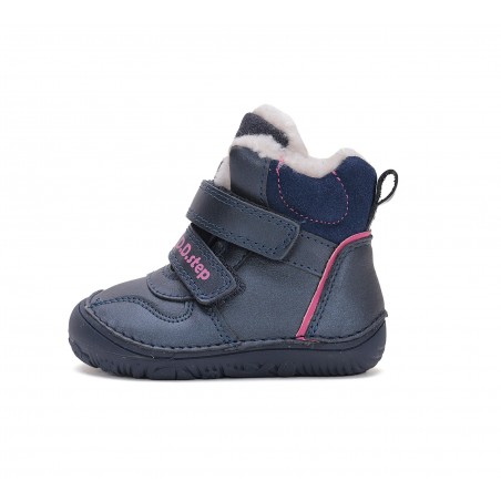 D.D.Step barefoot kurpes ar vilnu meitenēm 26-31 i. W073-42814BMW