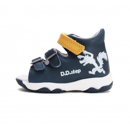 D.D.Step tumši zilas sandales zēniem 20-25 i. G064-51156