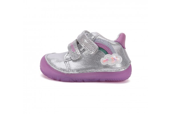 Barefoot sudraba apavi meitenēm 20-25 i. S073-51424 Barefoot sudraba apavi meitenēm 20-25 i. S073-51424