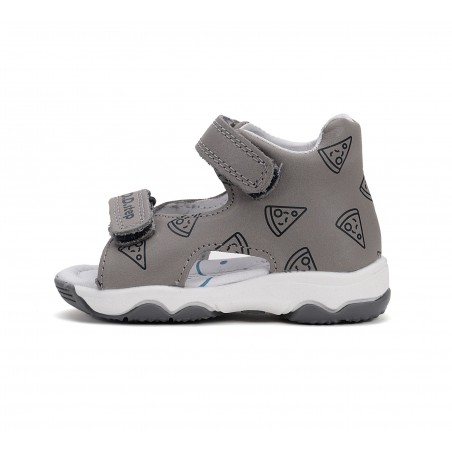 D.D.Step pelēkas sandales zēniem 20-25 i. G064-51586A
