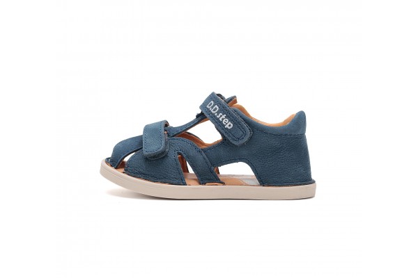 D.D.Step zilas basām kājām paredzētas sandales zēniem 20-25 i G076-51665 D.D.Step zilas basām kājām paredzētas sandales zēniem 20-25 i G076-51665