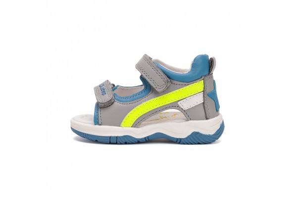 D.D.Step pelēkas sandales zēniem 25-30 i. G103-51229BM