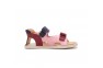 4 - D.D.Step barefoot rozā meiteņu sandales 20-25 i. G076-51334B