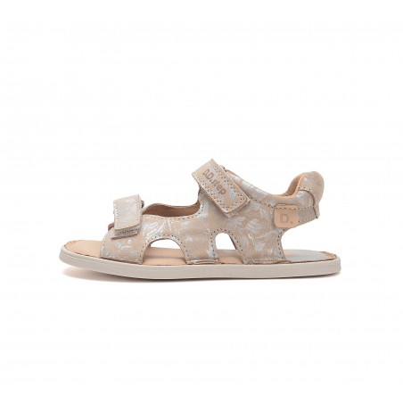 D.D.Step barefoot krēmkrāsas sandales meitenēm 32-37 i. G076-51995BL