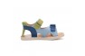 4 - D.D.Step barefoot zilas zēnu sandales 26-31 i. G076-51334M