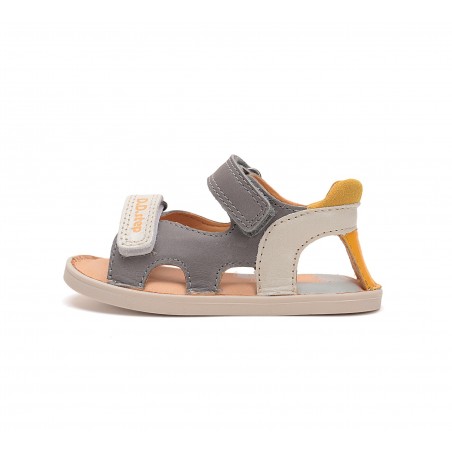 D.D.Step barefoot pelēkas zēnu sandales 20-25 i. G076-51334A