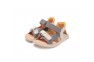 7 - D.D.Step barefoot pelēkas zēnu sandales 20-25 i. G076-51334A