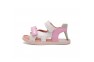 1 - D.D.Step barefoot baltas meiteņu sandales 26-31 i. G076-51334CM
