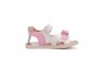 4 - D.D.Step barefoot baltas meiteņu sandales 26-31 i. G076-51334CM