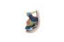 2 - D.D.Step barefoot zilas zēnu sandales 20-25 i. G076-51334