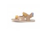 1 - D.D.Step barefoot krēmkrāsas zēnu sandales 32-37 i. G076-51995AL
