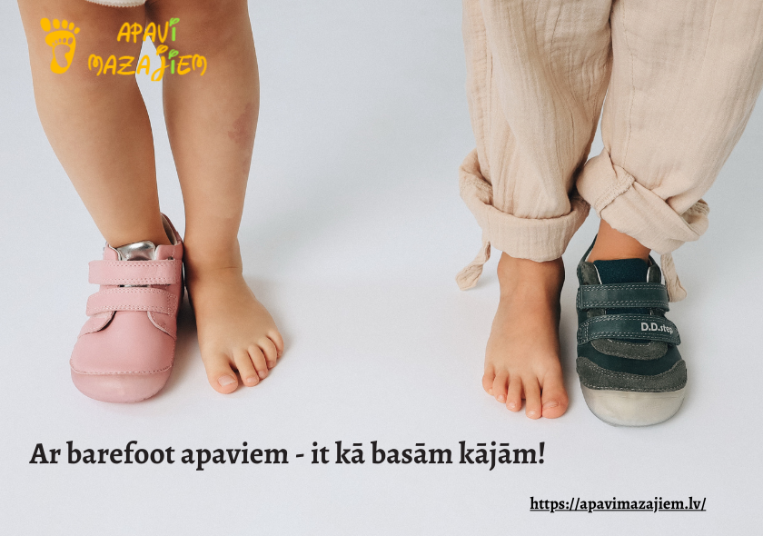 Ar Barefoot apaviem - it kā basām kājām!